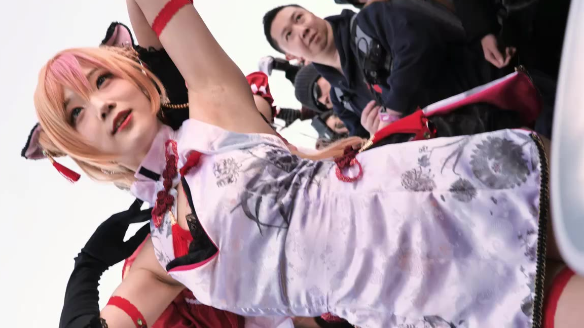 漫展Cosplay c97可爱的韩国旗袍小姐姐
